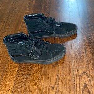 Black Suede Hi-Top Vans